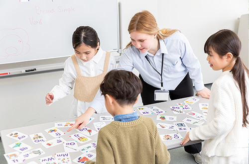 自然と英語が身に付く英語漬けの環境